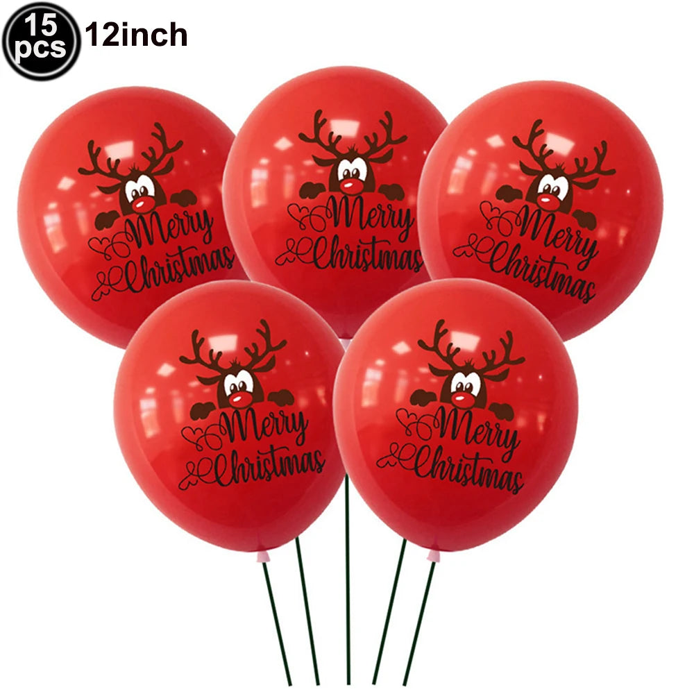 Festive Christmas Balloon Set: Snowman, Tree & Santa! - Image 15