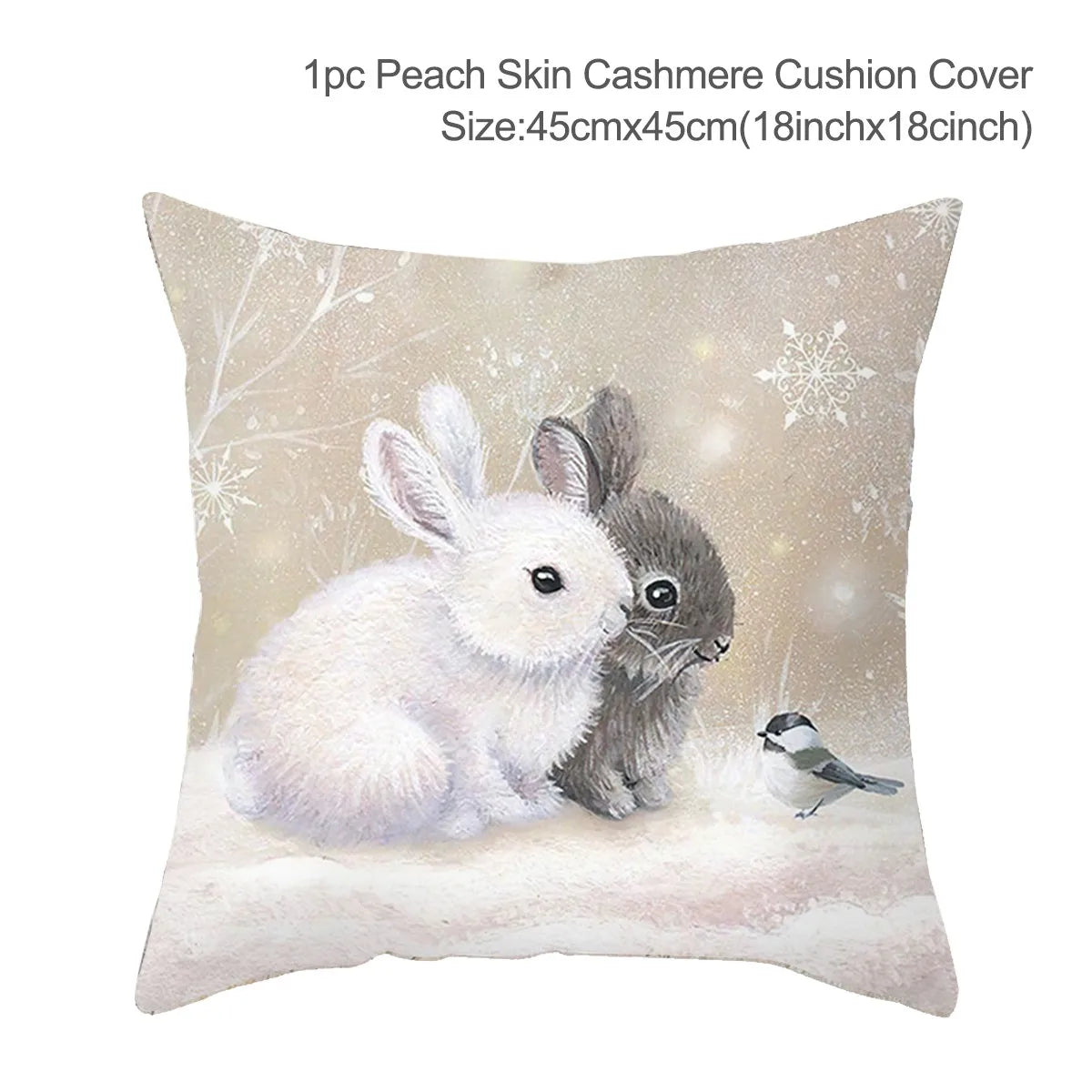 45cm Merry Christmas Cushion Cover - Festive Home Decor - Image 35