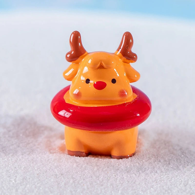 Charming Mini Santa Snowman Christmas Ornaments - Image 43