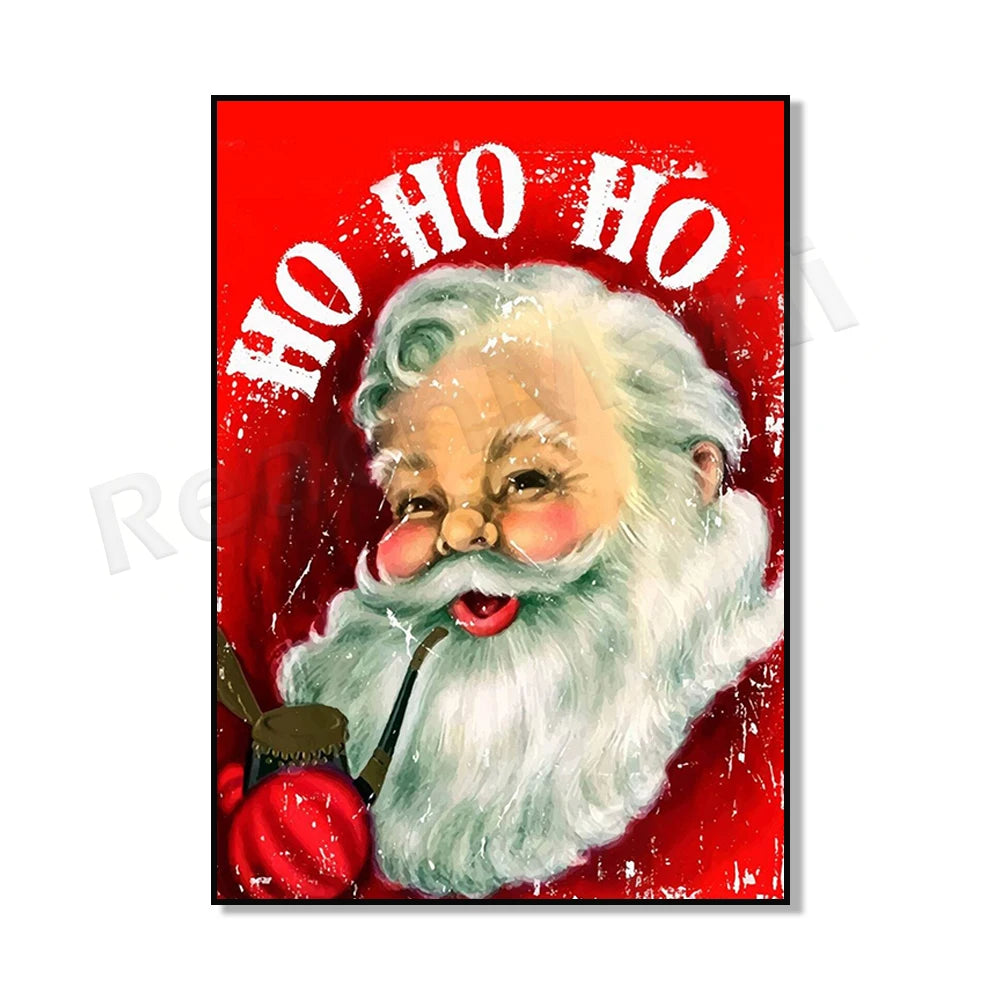 Vintage Santa Christmas Tree Grower's Guide Poster - Image 13
