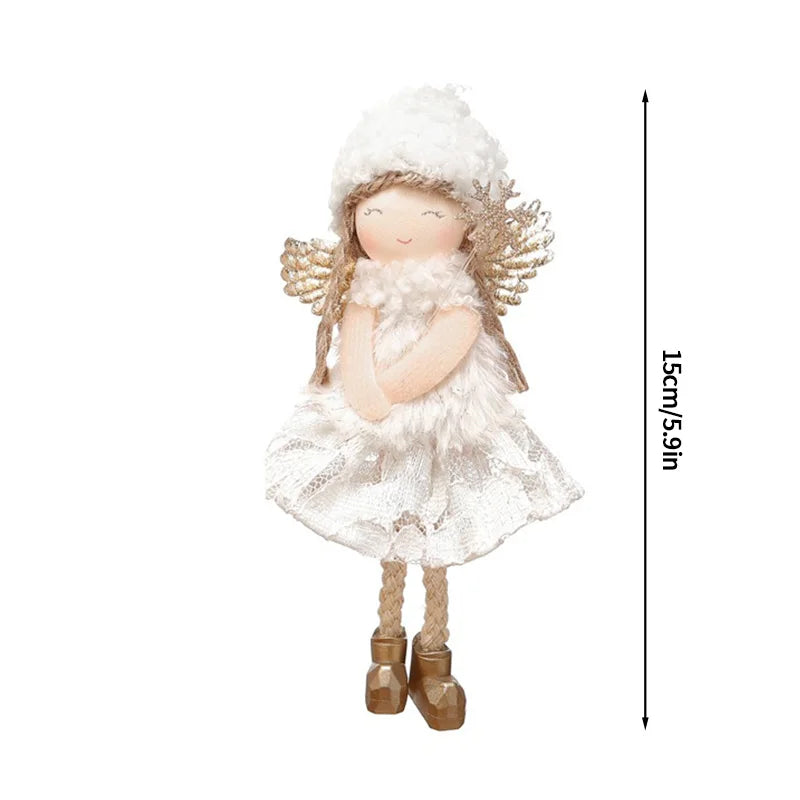 Charming Christmas Angel Doll Hanging Ornament - Image 25