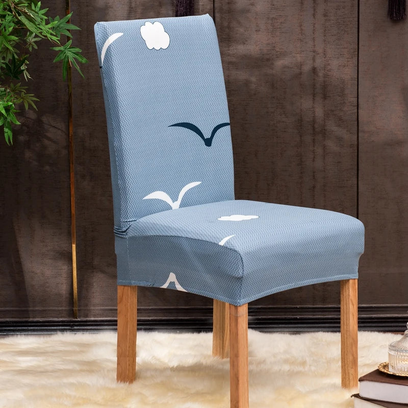 Festive Stretch Chair Covers for Holiday Dining - Image 25