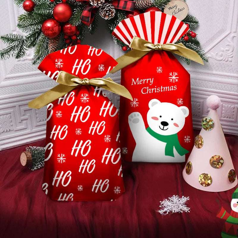 Colorful Cartoon Gift Bags for Christmas Parties - Image 6