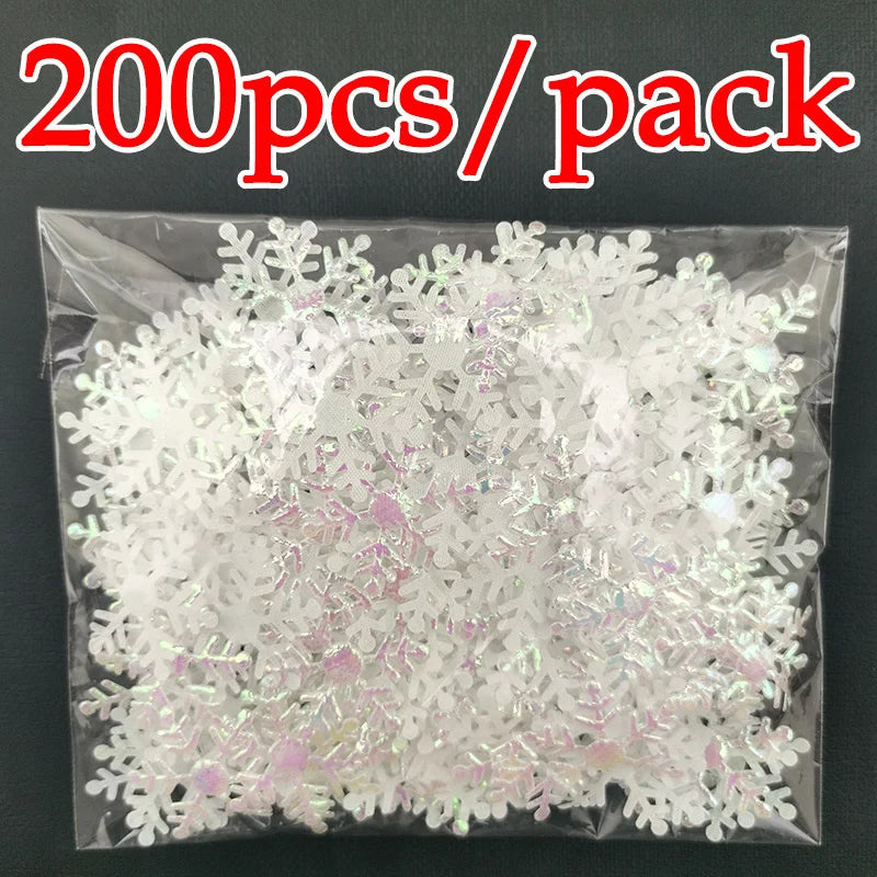 200pcs Christmas Snowflake Confetti for Festive Decor - Image 14