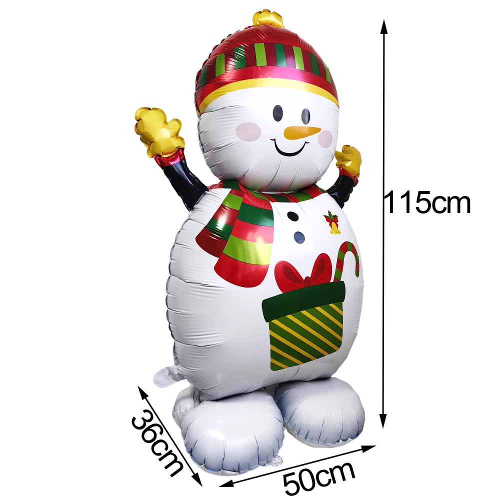 Festive Christmas Balloon Set: Snowman, Tree & Santa! - Image 36