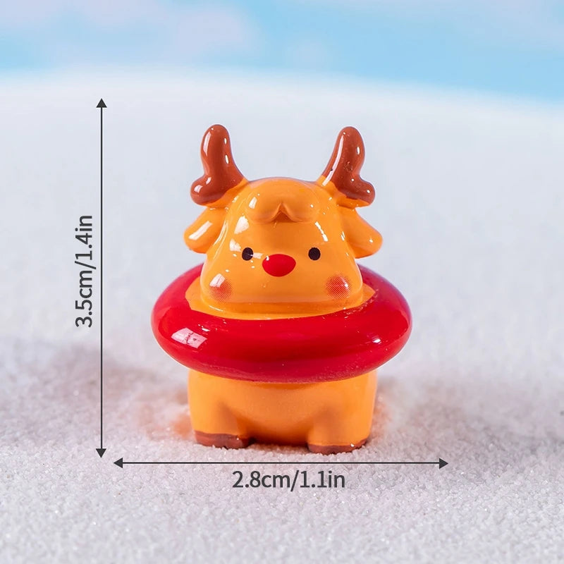 Charming Mini Santa Snowman Christmas Ornaments - Image 21