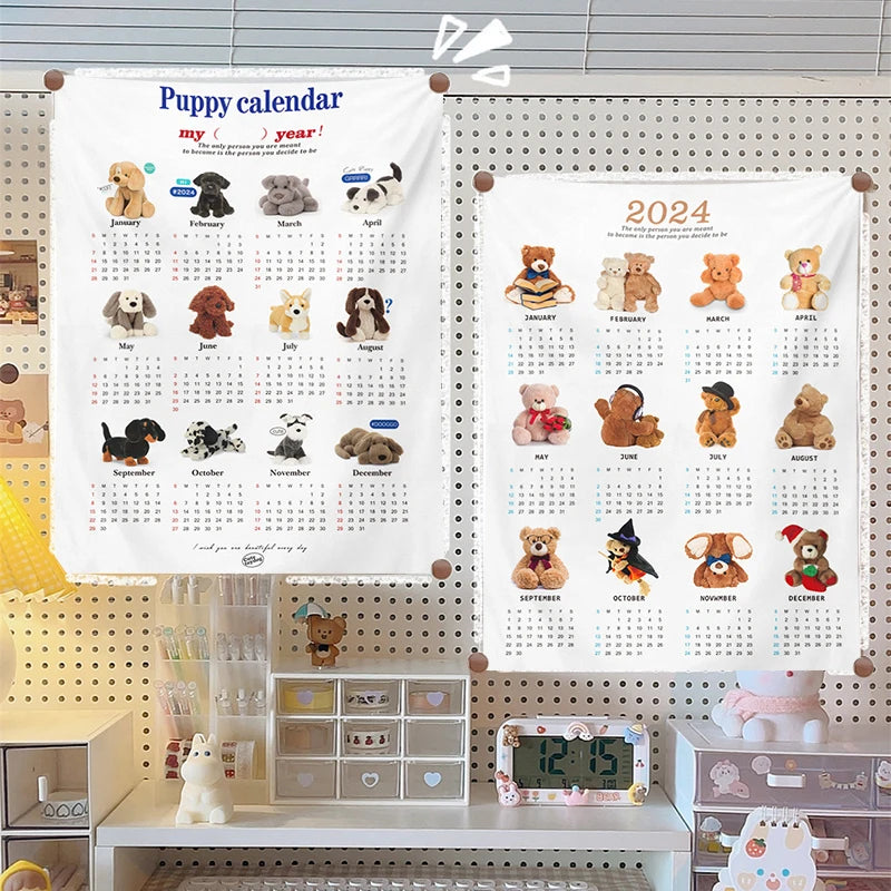 Festive Calendar Tapestry for Charming Holiday Decor - Image 22
