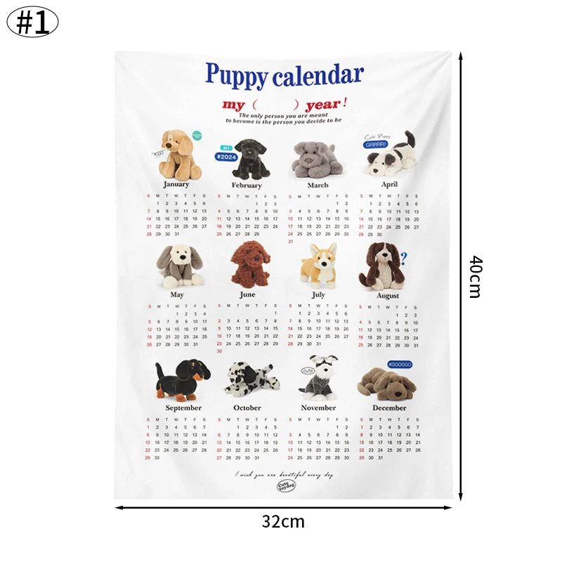 Festive Calendar Tapestry for Charming Holiday Decor - Image 10