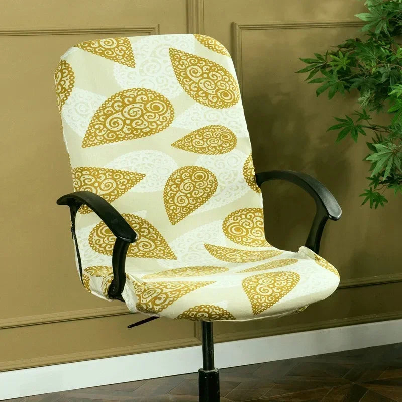 Festive Elastic Christmas Chair Cover – Anti-Slip Design - Image 27