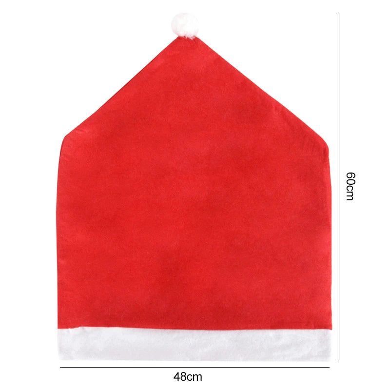 Charming Snowman & Santa Chair Covers for Christmas - Image 4