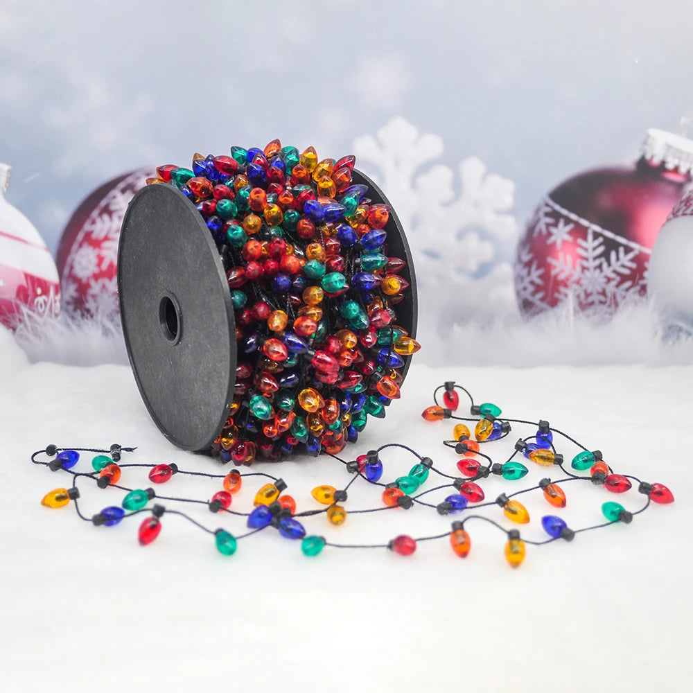 Festive Miniature String Lights for Dollhouses - Image 11
