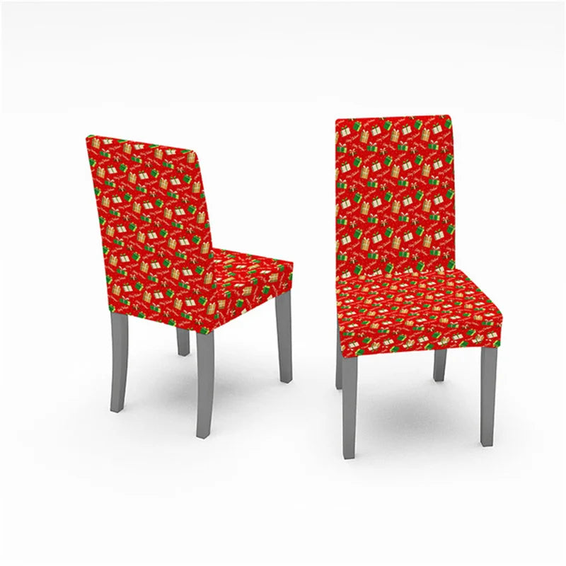 Festive Stretch Chair Covers for Holiday Dining - Image 26