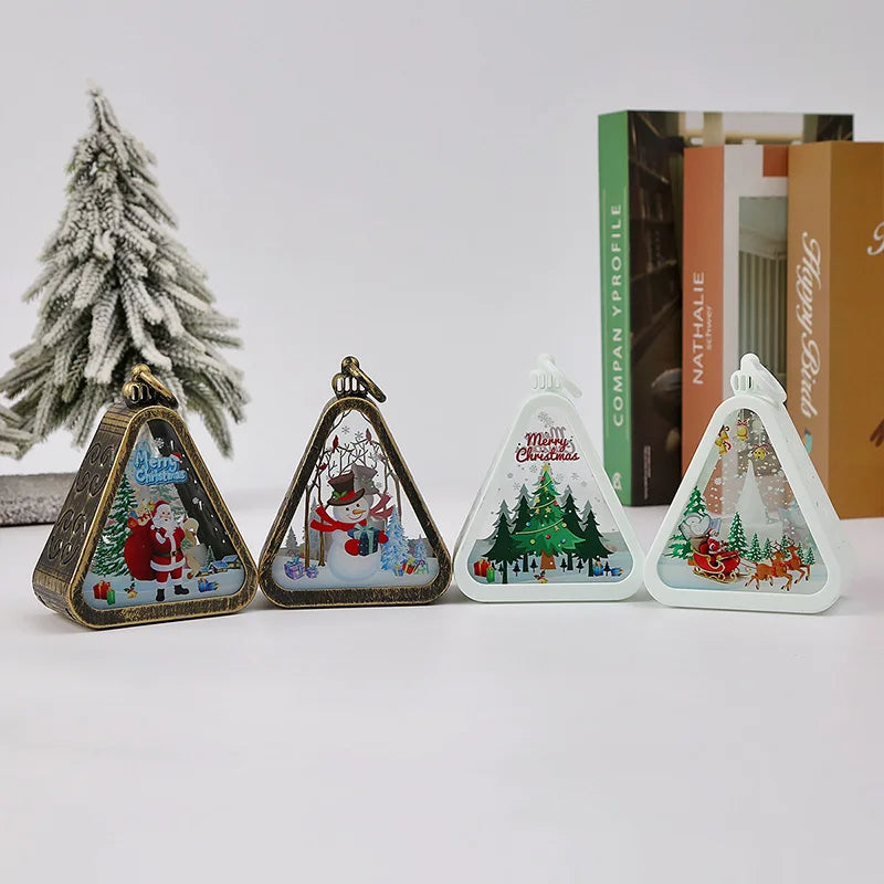 Festive Christmas Light Lanterns for Holiday Decor - Image 11