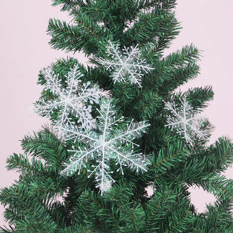 Charming Fluffy White Snowflakes for Holiday Decor