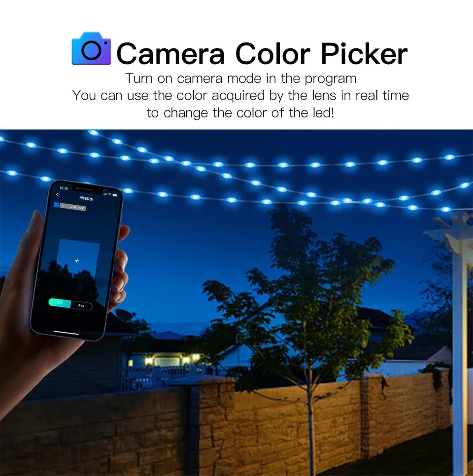 Programmable RGB LED Fairy Lights for Christmas - Image 17