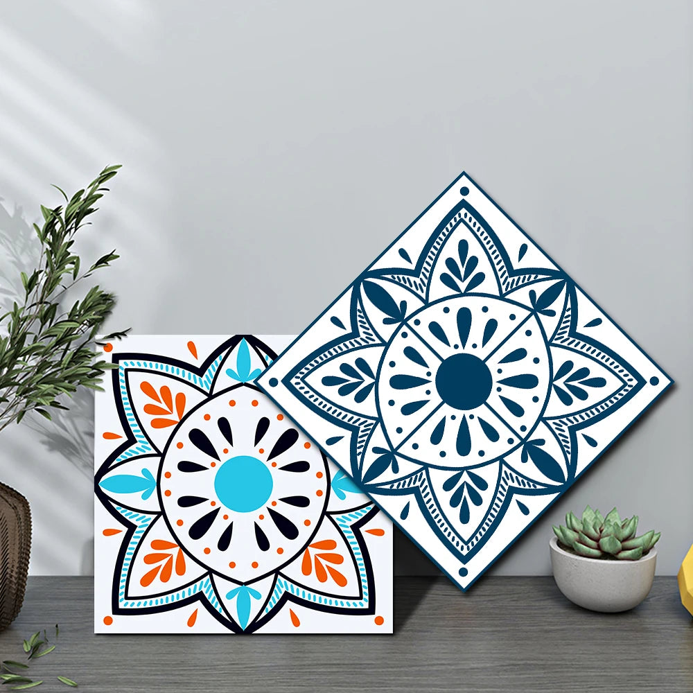 16-Piece Matte Waterproof Christmas Wall Stickers - Image 54