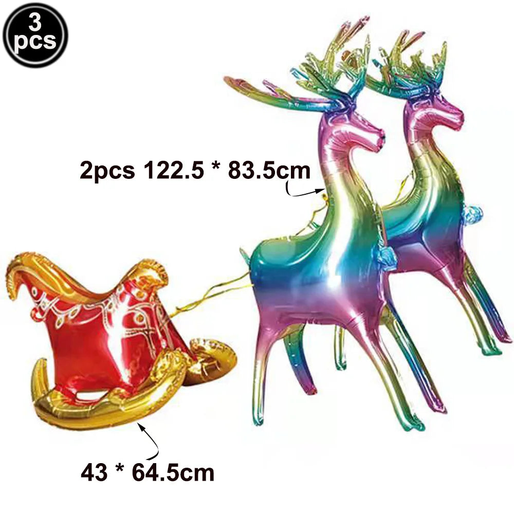 Festive Christmas Balloon Set: Snowman, Tree & Santa! - Image 42
