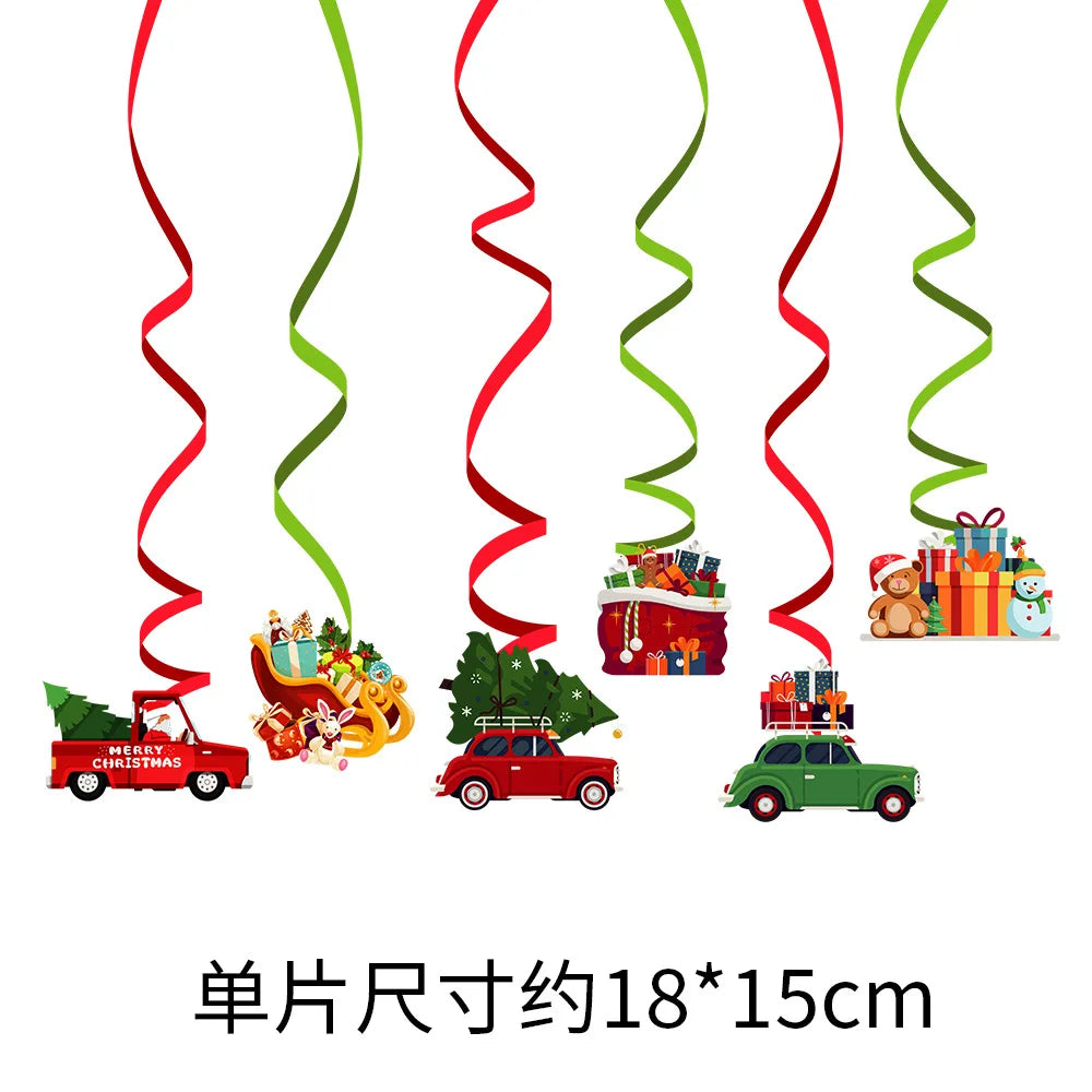 Festive Red & Green Merry Christmas Banner - Image 15
