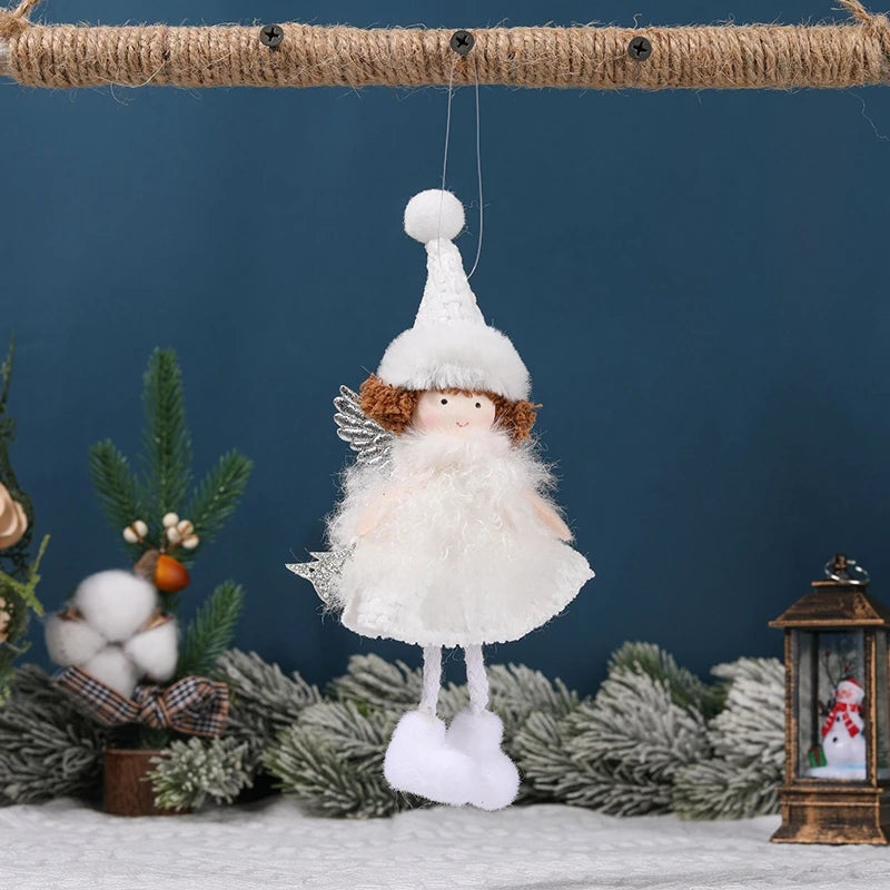 Charming Christmas Angel Doll Hanging Ornament - Image 41