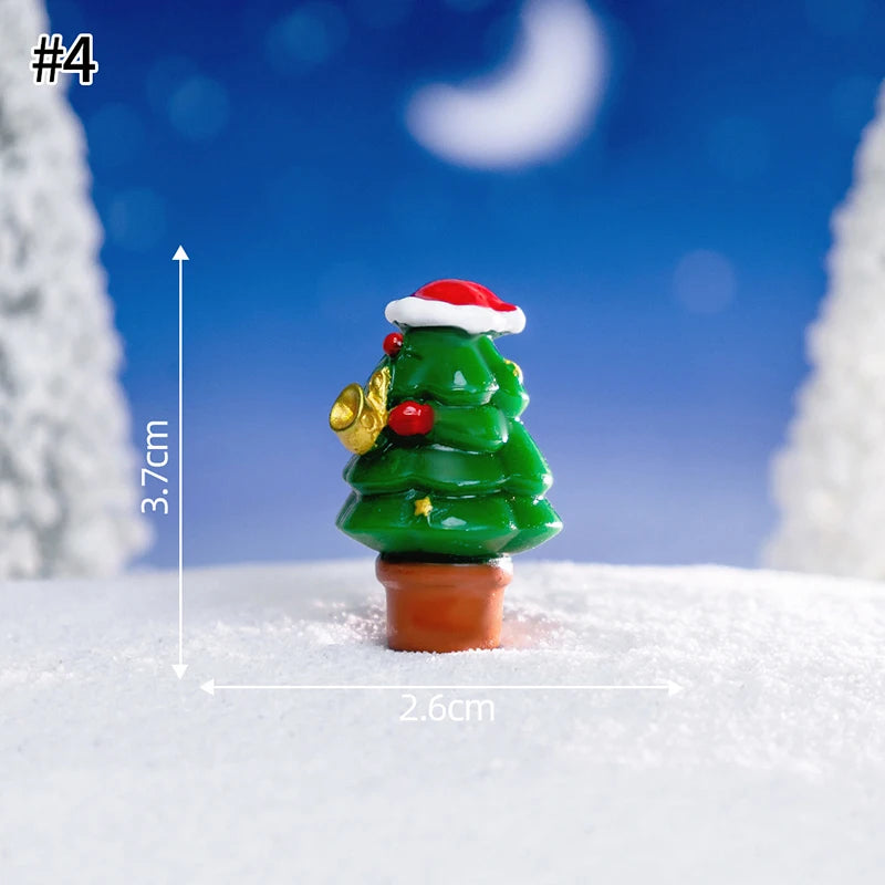 Charming Mini Santa Snowman Christmas Ornaments - Image 31