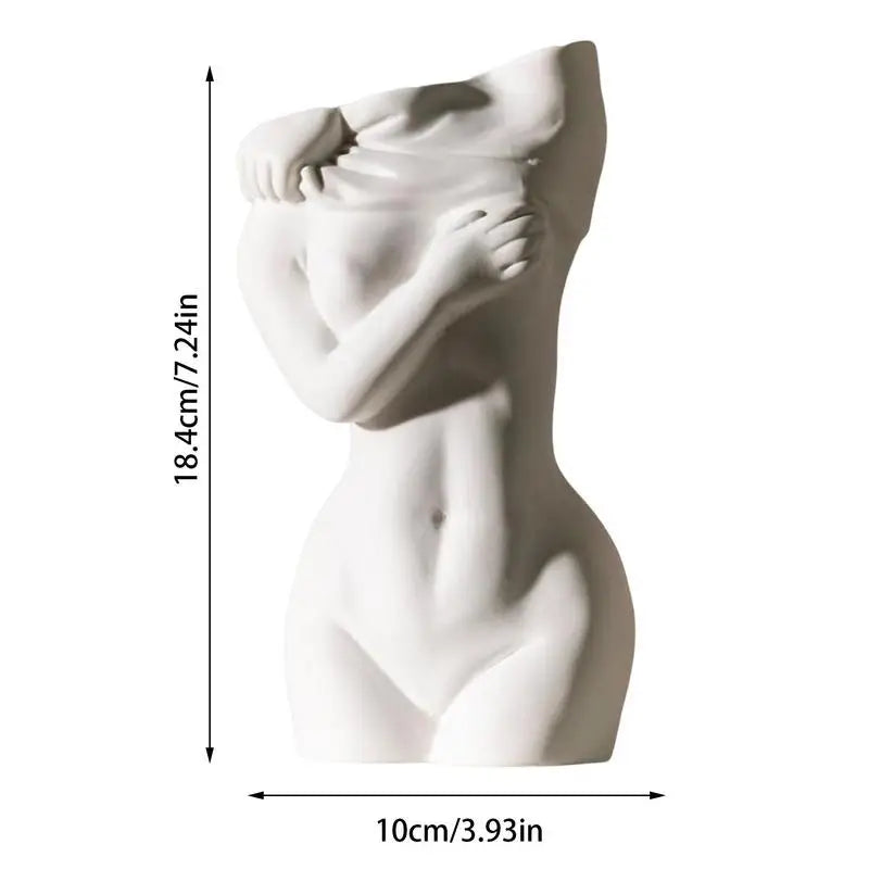 Chic Female Body Vase for Festive Decor - Image 9