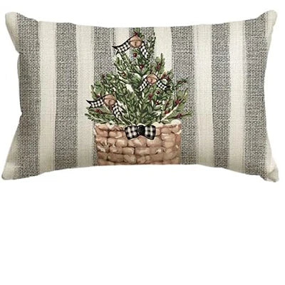 Festive Snowman & Reindeer Pillow Case - 30x50cm - Image 9