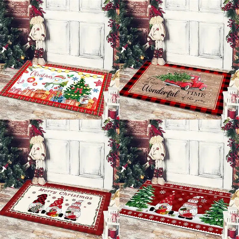 Festive Anti-Slip Christmas Floor Mat - Holiday Decor - Image 8