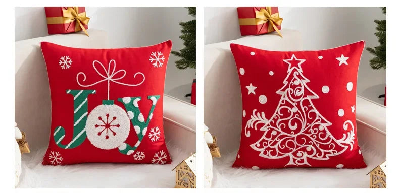Charming Santa Claus Christmas Pillow Cover - Image 25