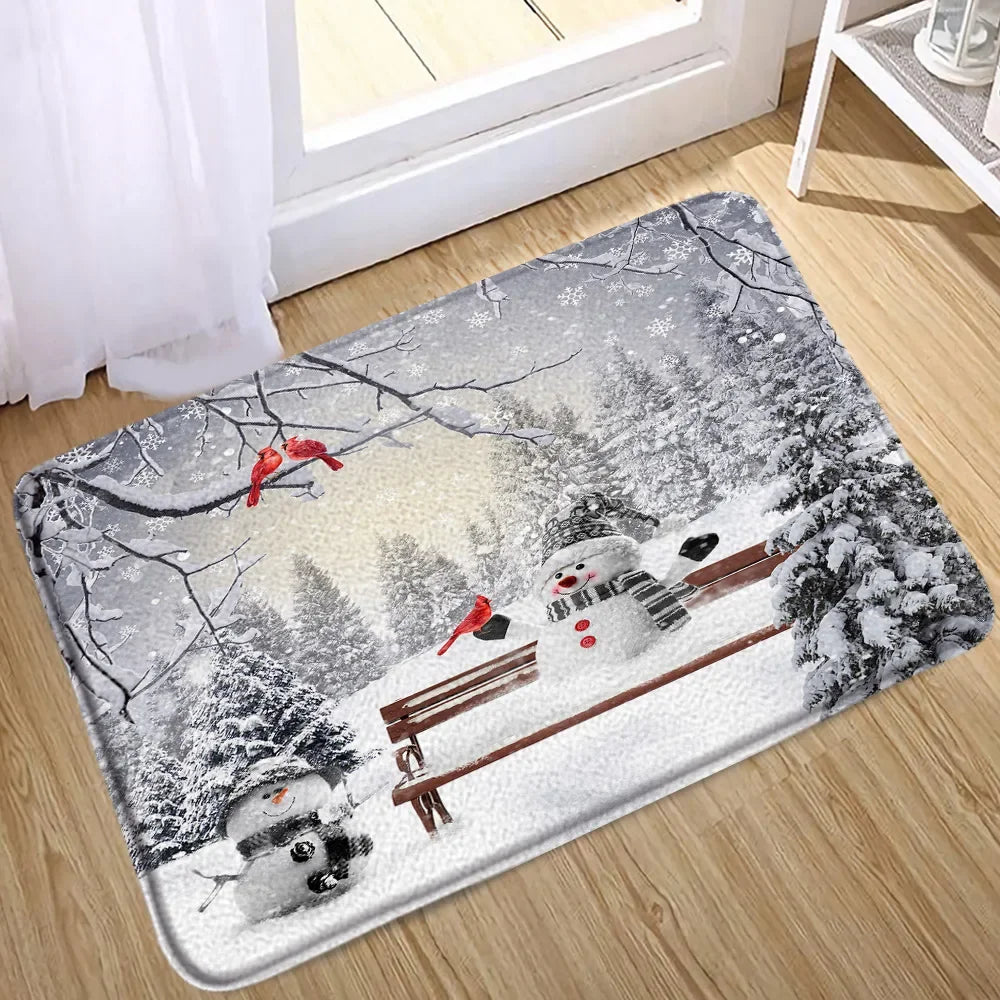 Festive Red Truck Christmas Bathroom Set - Image 17