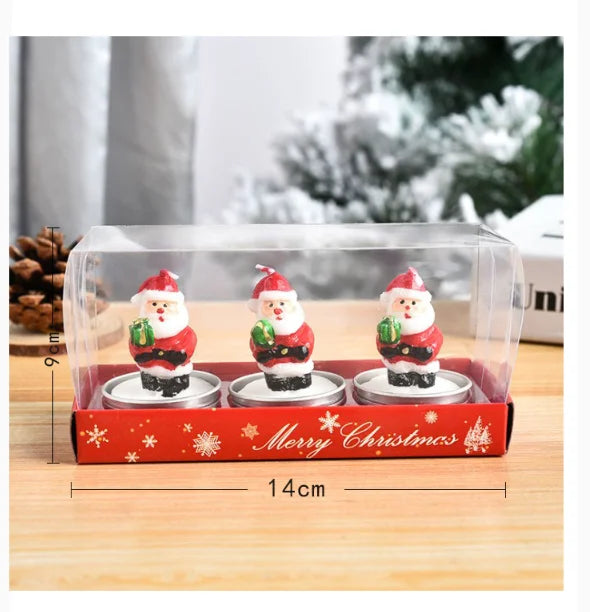 “3-Piece Christmas Candle Set – Festive Decor” - Image 14