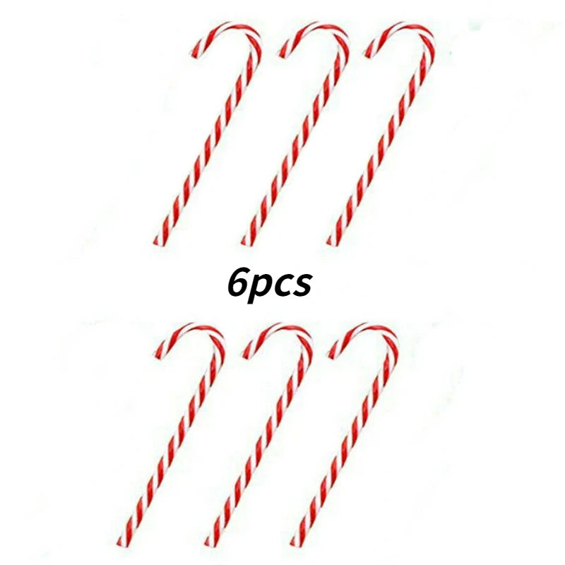 Charming Red & White Candy Cane Ornaments - Image 4