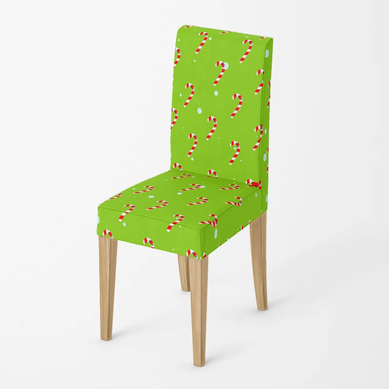 Elegant Elastic Chair Covers for Holiday Dining - Image 13