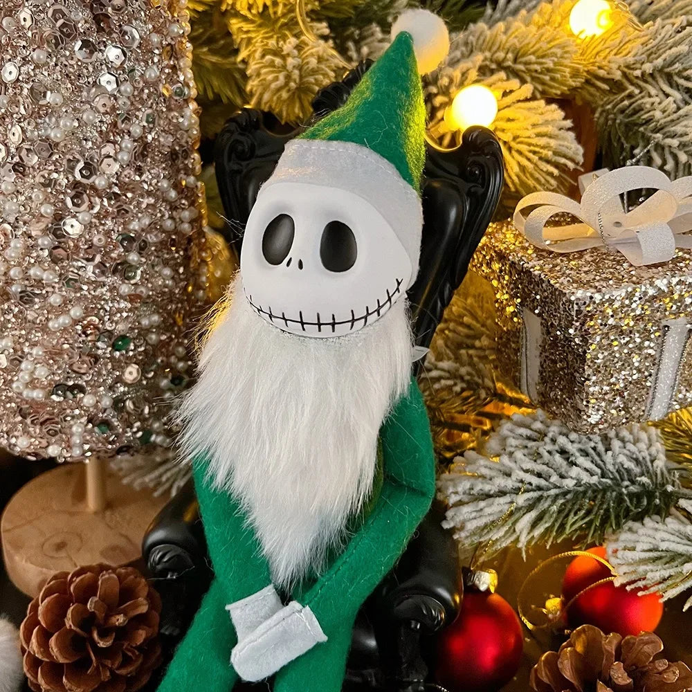 Festive Skull Face Doll for Christmas Décor - Image 7