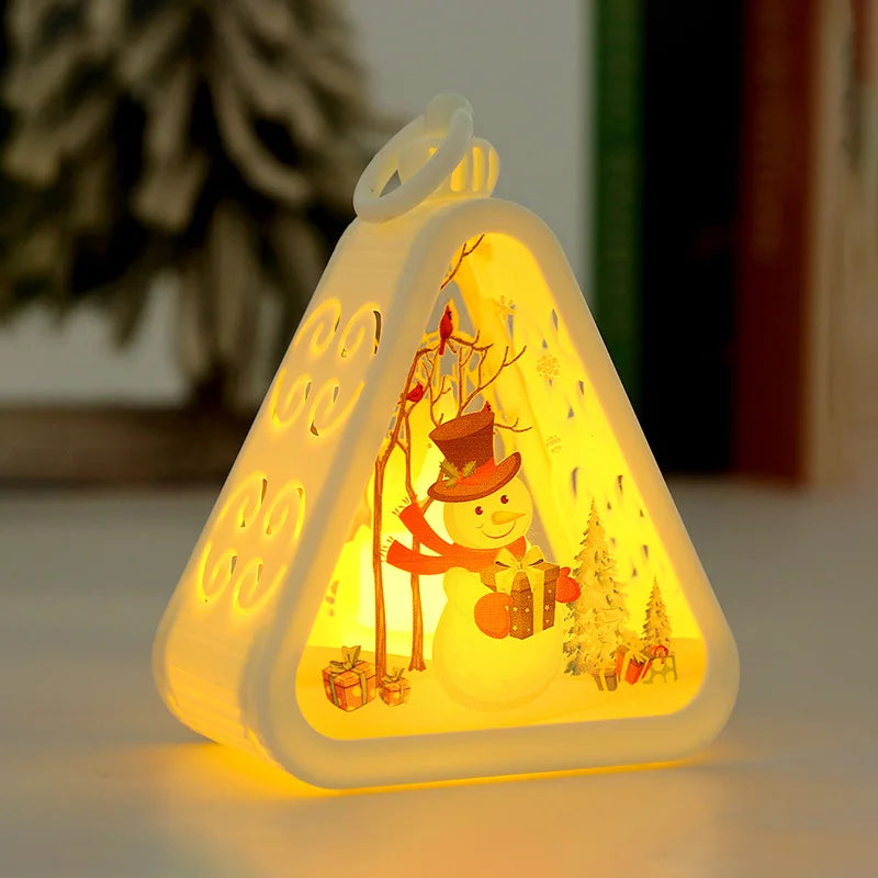 Festive Christmas Light Lanterns for Holiday Decor - Image 21