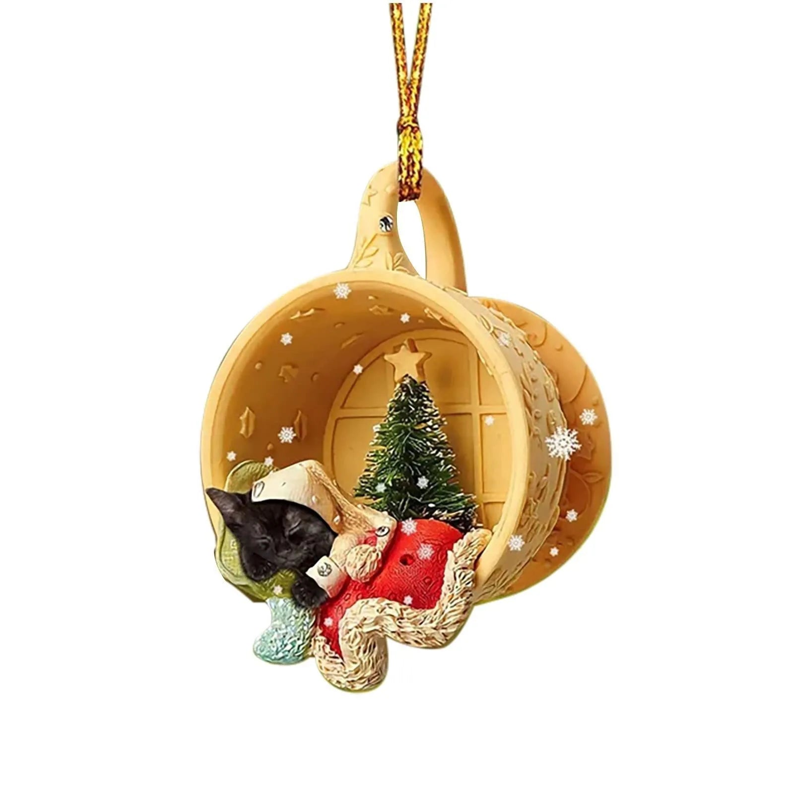 Charming Acrylic Dog Ornaments for Festive Decor - Image 12