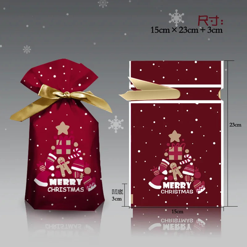 Colorful Cartoon Gift Bags for Christmas Parties - Image 2
