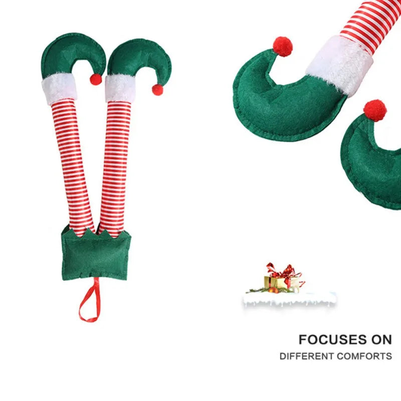 Festive Elf Legs Ornament for Holiday Cheer - Image 9