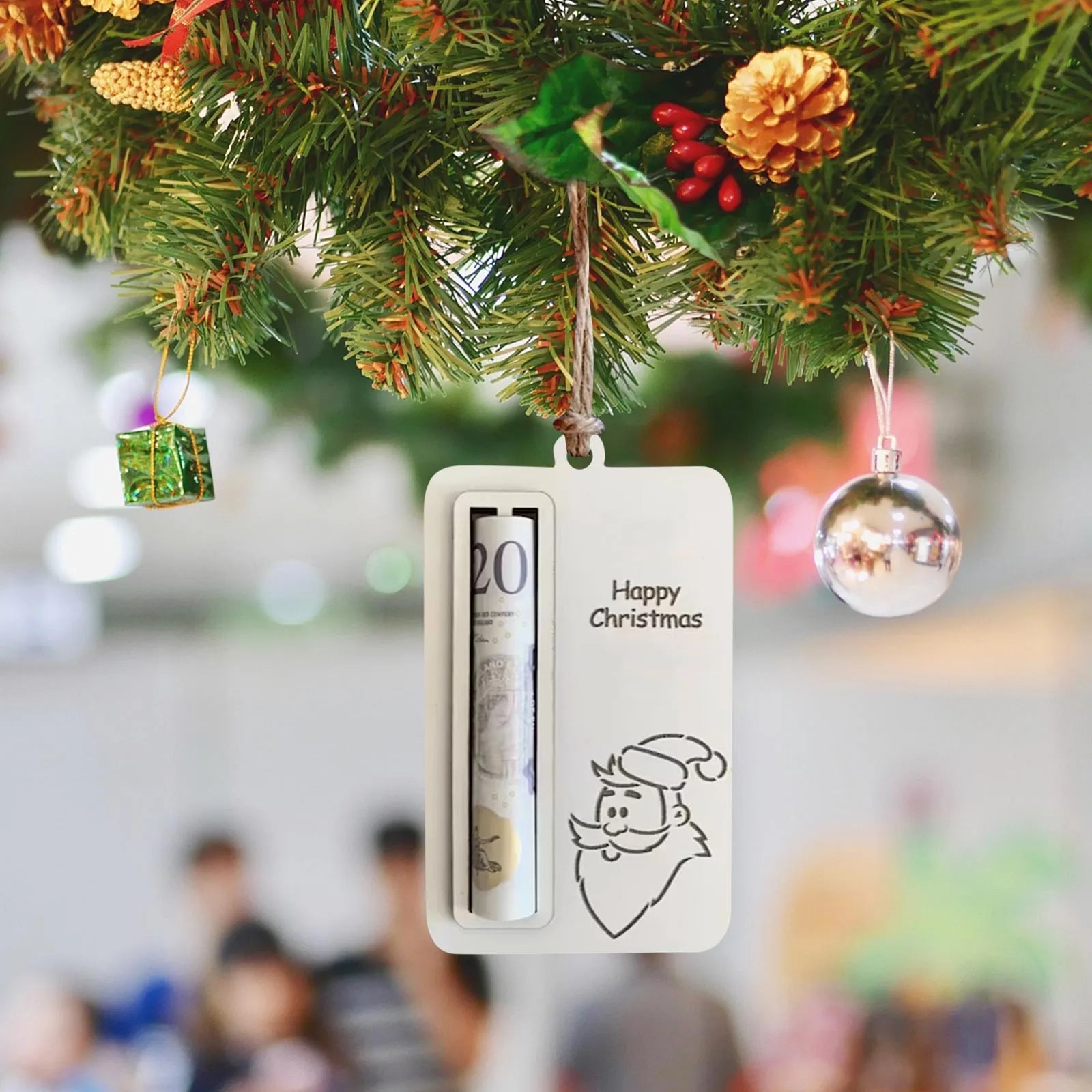 Festive Cartoon Money Holder for Gift Cards - Image 9