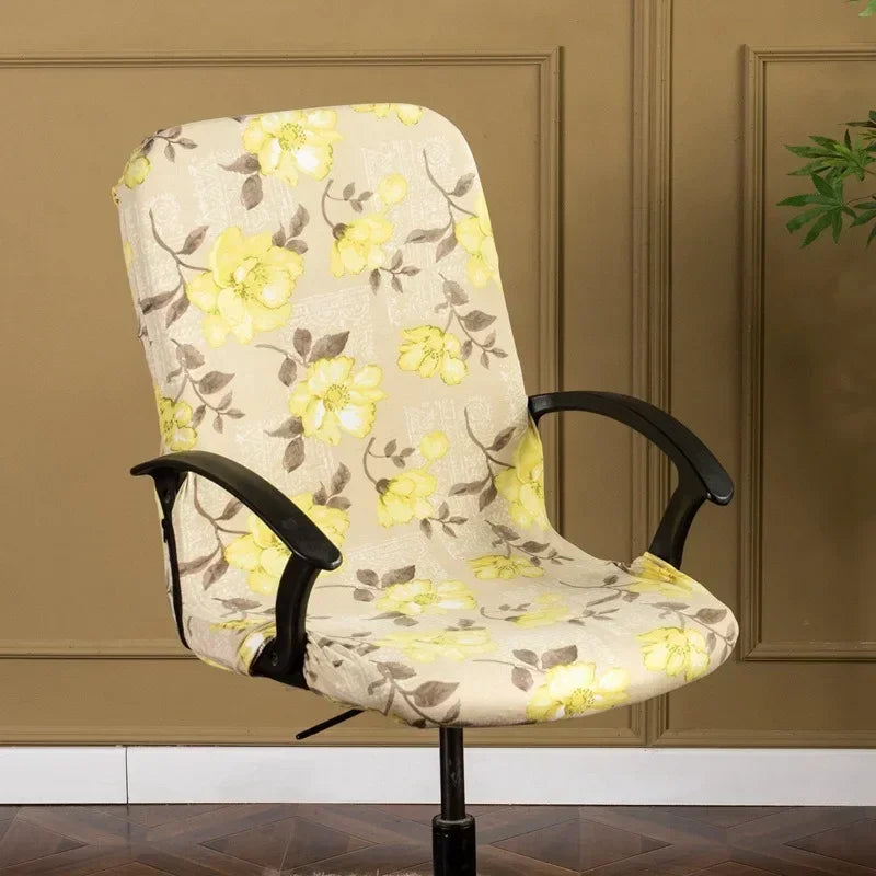 Festive Elastic Christmas Chair Cover – Anti-Slip Design - Image 28