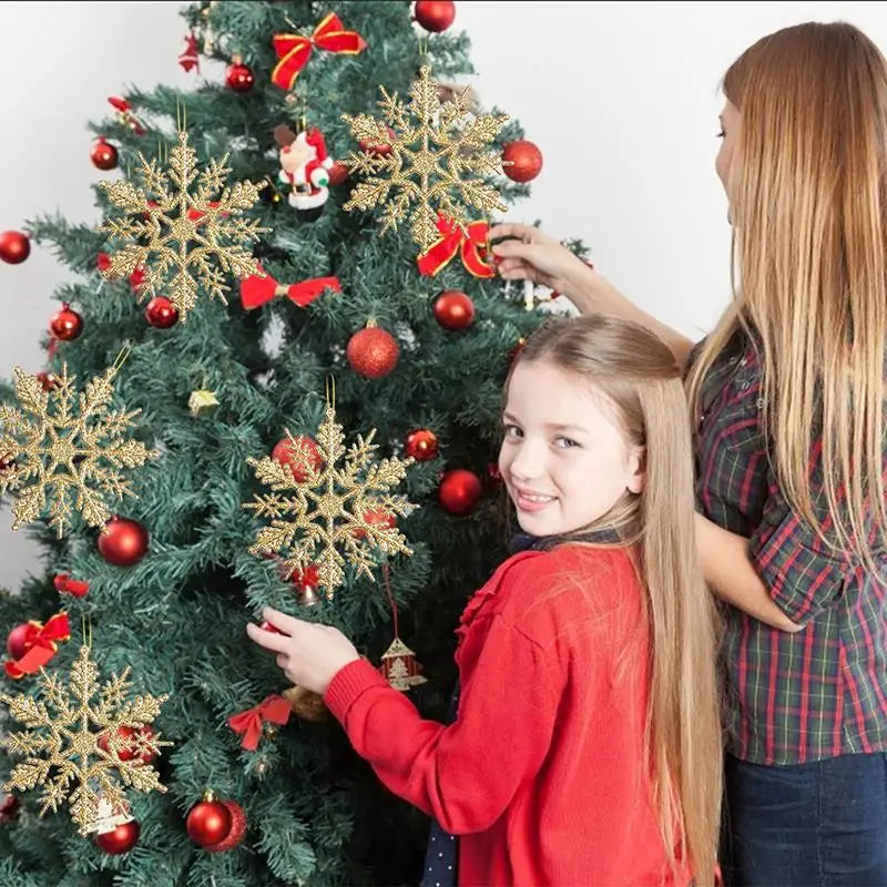 24pcs Snowflakes for Festive Holiday Decor - Image 7