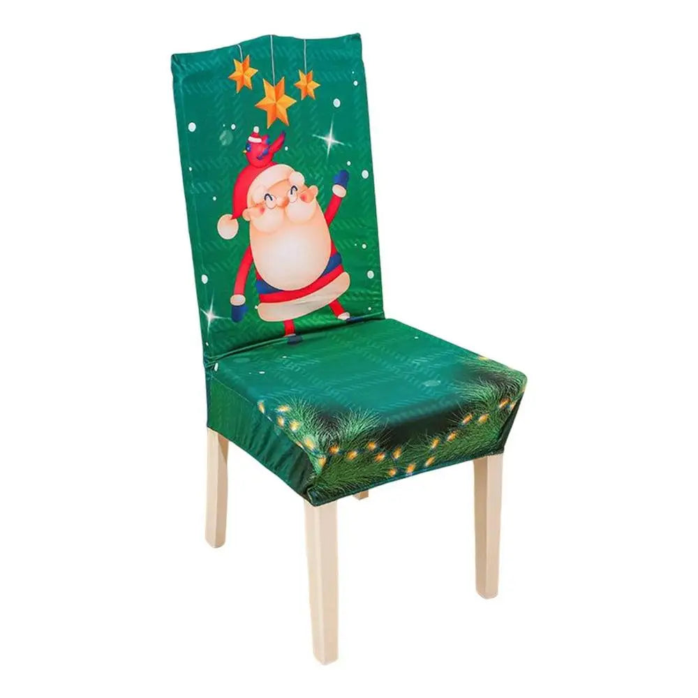 Festive Reusable Christmas Dining Chair Covers - Image 18