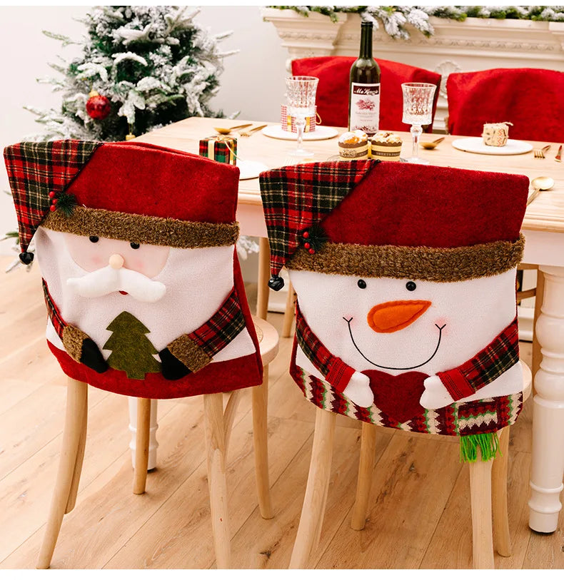 Festive Christmas Chair & Stool Decoration Set - Image 19