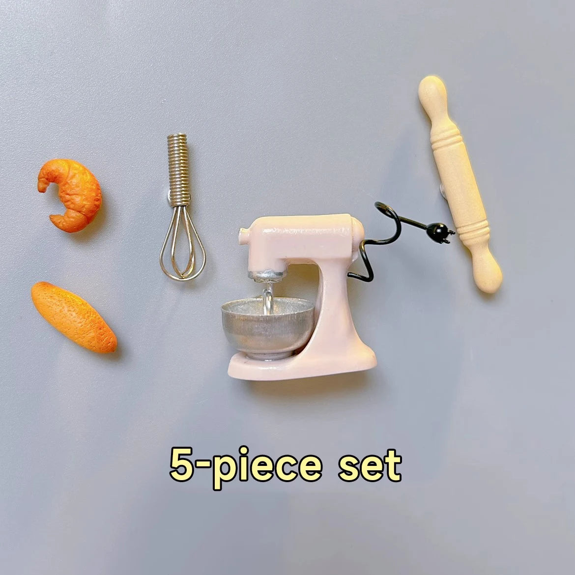Festive 3D Mini Bread Mixer Refrigerator Magnet - Image 2