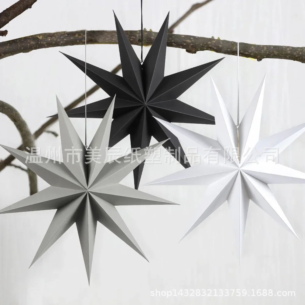 Stunning 9-Pointed Star Christmas Hanging Decor - Image 6