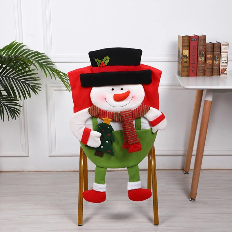 Festive Christmas Chair Slipcovers for Holiday Cheer - Image 8