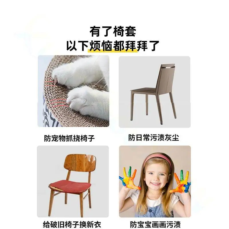 Festive Santa Claus Chair Covers for Christmas Decor - Image 9