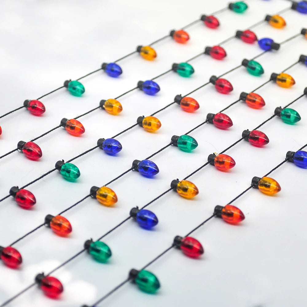 Festive Miniature String Lights for Dollhouses - Image 16