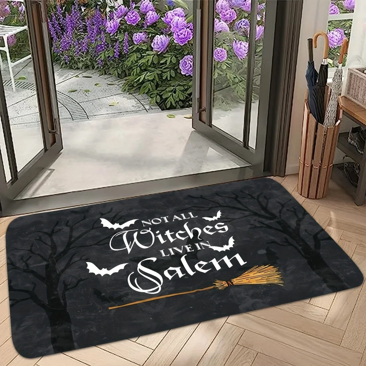 Charming Halloween Doormat for Spooky Decor - Image 3