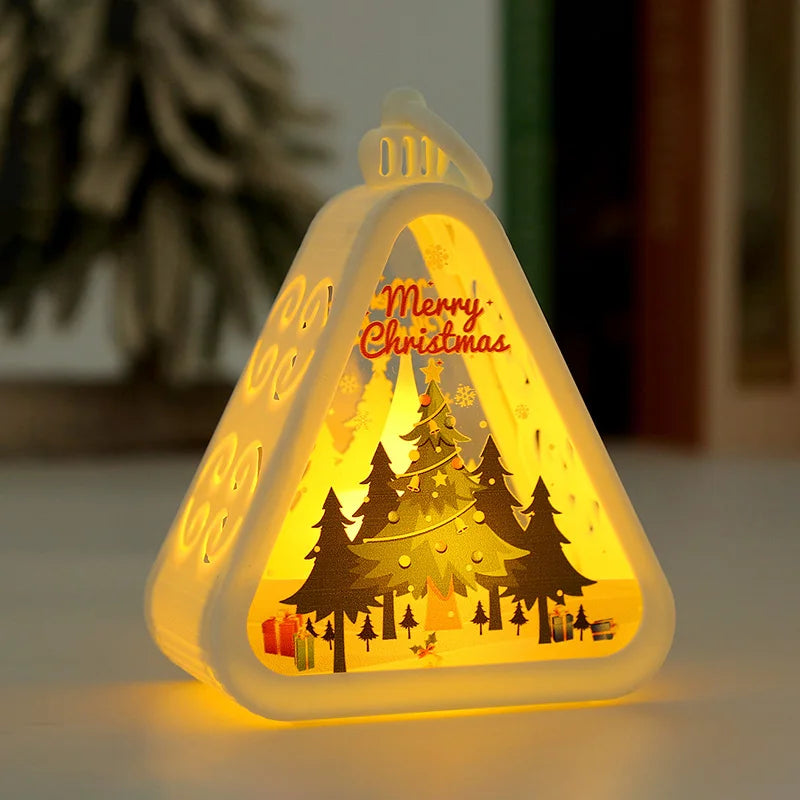 Festive Christmas Light Lanterns for Holiday Decor - Image 7