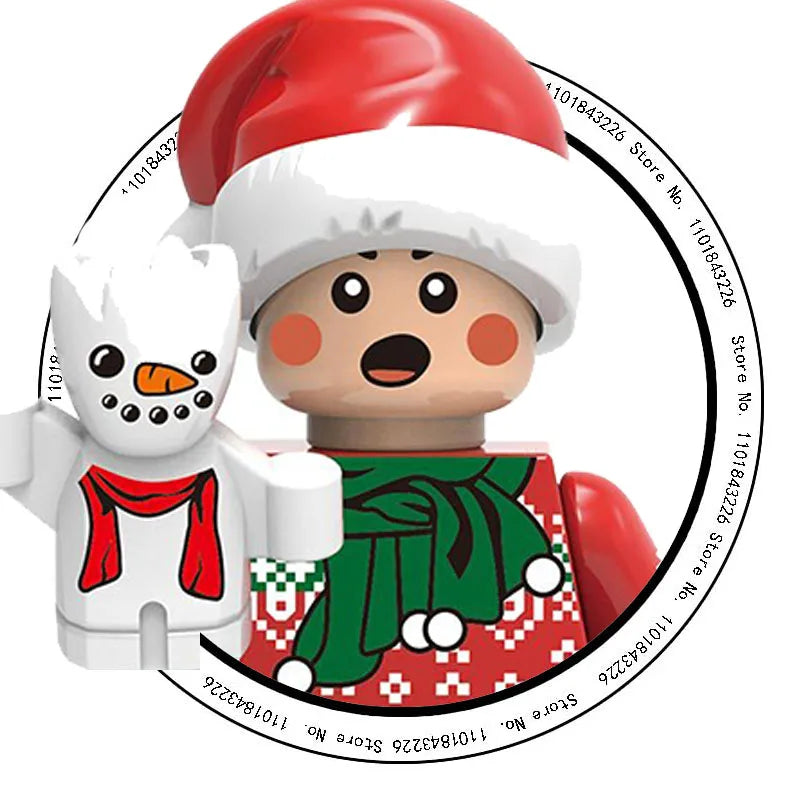 Christmas Mini Building Blocks: Santa & Reindeer Gifts - Image 15